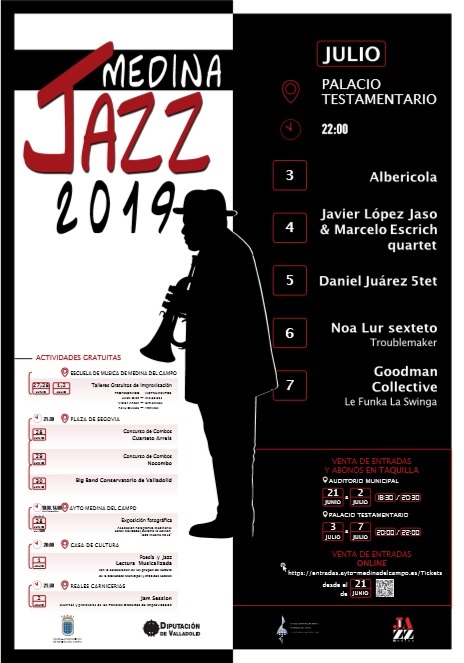Cartel Jazz Medina 2019 - PUEDE AMPLIARSE